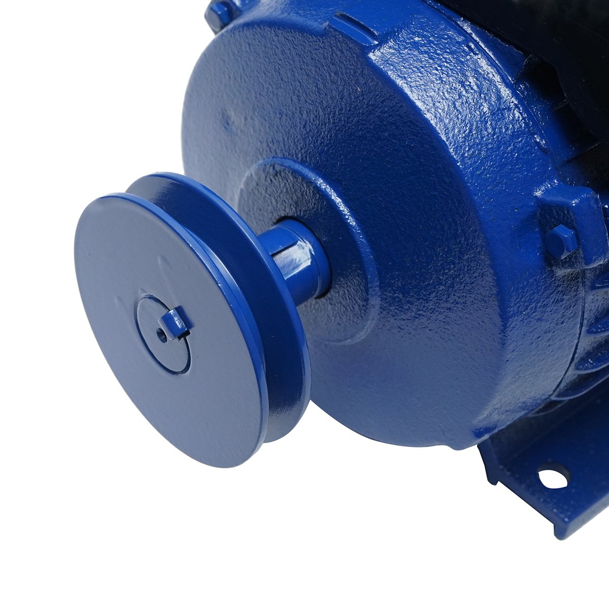 Motor electric monofazat 1.5KW, 220V, stator 145x80mm, motor cu fir aluminiu si protectie termica Breckner Germany